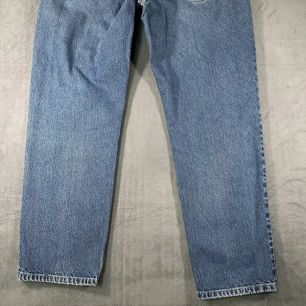 Eddie Bauer Jeans Blue Men 38x32 Classic Fit Straight Y2K Denim Casual